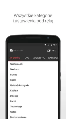 Gazeta.pl android App screenshot 9